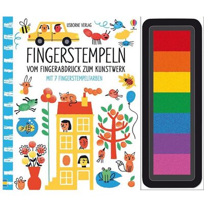 Usborne Publishing Fingerstempeln: Vom Fingerabdruck zum Kunstwerk Usborne Publishing Fingerstempeln: Vom Fingerabdruck zum Kunstwerk