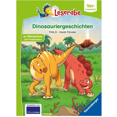 Ravensburger Dinosauriergeschichten - Leserabe ab Vorschule - Erstlesebuch für Kinder ab 5 Jahren, Kinderbücher von THiLO, Heidi Förster Ravensburger Dinosauriergeschichten - Leserabe ab Vorschule - Erstlesebuch für Kinder ab 5 Jahren, Kinderbücher von THiLO, Heidi Förster