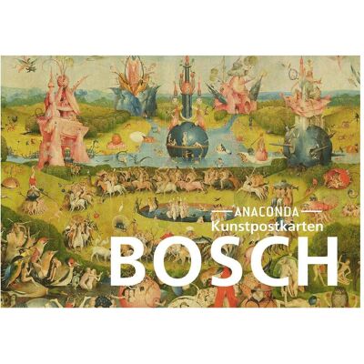 Anaconda Grusskarte + Briefpapier, Postkarten-Set Hieronymus Bosch (20 Stk.) Anaconda Grusskarte + Briefpapier, Postkarten-Set Hieronymus Bosch (20 Stk.)