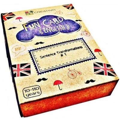 Creative Lustige Karte Englische Satzumwandlungen #1 (Englisch) Creative Lustige Karte Englische Satzumwandlungen #1 (Englisch)