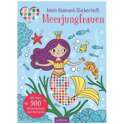 Ars Edition, Kinderbücher, Mein Diamant-Stickerheft – Meerjungfrauen (Deutsch, Softcover, Sarah Wade) Ars Edition, Kinderbücher, Mein Diamant-Stickerheft – Meerjungfrauen (Deutsch, Softcover, Sarah Wade)