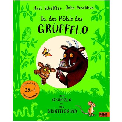 Beltz & Gelberg In der Höhle des Grüffelo, Kinderbücher von Julia Donaldson, Axel Scheffler, Monika Osberghaus Beltz & Gelberg In der Höhle des Grüffelo, Kinderbücher von Julia Donaldson, Axel Scheffler, Monika Osberghaus