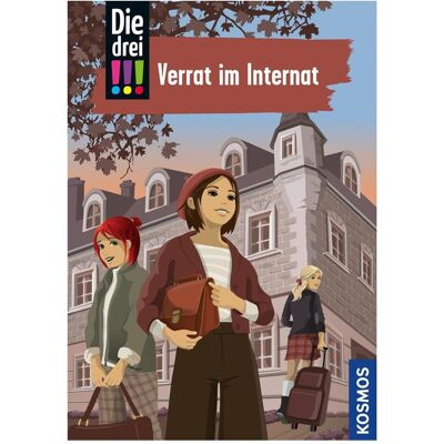 Kosmos Die drei!!!, 108, Verrat im Internat, Kinderbücher von Ina Biber, Kari Erlhoff, Silja Lund Kosmos Die drei!!!, 108, Verrat im Internat, Kinderbücher von Ina Biber, Kari Erlhoff, Silja Lund