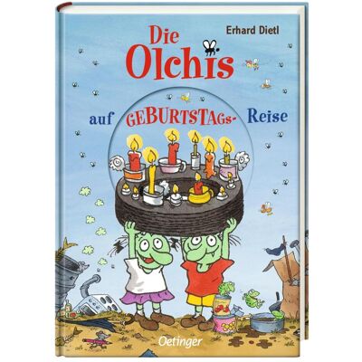 Oetinger Die Olchis auf Geburtstagsreise, Kinderbücher von Alexandra Hanneforth, Erhard Dietl Oetinger Die Olchis auf Geburtstagsreise, Kinderbücher von Alexandra Hanneforth, Erhard Dietl