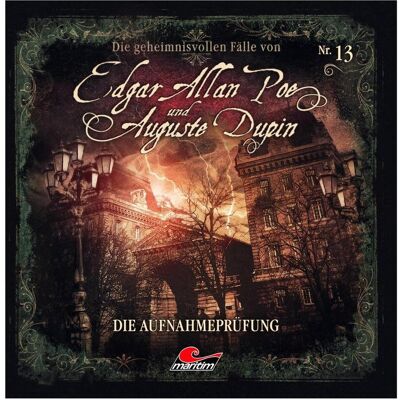Edgar Allan Poe & Auguste Dupin Folge 13 Die Aufnahmeprüfun, Hörbücher von Edgar Allan Poe Edgar Allan Poe & Auguste Dupin Folge 13 Die Aufnahmeprüfun, Hörbücher von Edgar Allan Poe