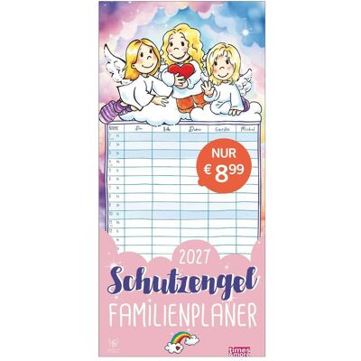 Athesia, Kalender, times&more Schutzengel Familienplaner 2027 Athesia, Kalender, times&more Schutzengel Familienplaner 2027