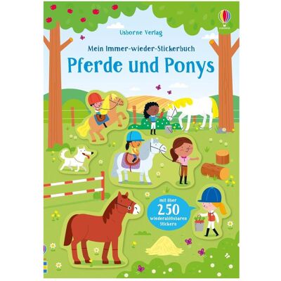 Usborne Publishing Mein Immer-wieder-Stickerbuch: Pferde und Ponys, Kinderbücher von Kirsteen Robson Usborne Publishing Mein Immer-wieder-Stickerbuch: Pferde und Ponys, Kinderbücher von Kirsteen Robson