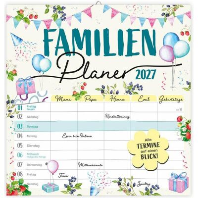 Trötsch, Kalender, Familienplaner2027 Trötsch, Kalender, Familienplaner2027