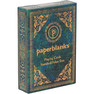 Paperblanks Spielkarten - Chroniken in Türkis - Spielkarten - Paperblanks Spielkarten - Chroniken in Türkis - Spielkarten -
