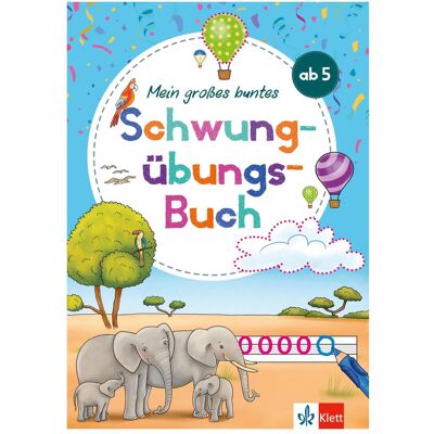 Ernst Klett Klett Mein grosses buntes Schwungübungs-Buch ab 5 Jahren, Schulbücher Ernst Klett Klett Mein grosses buntes Schwungübungs-Buch ab 5 Jahren, Schulbücher