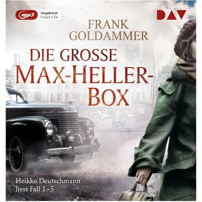 Audio Verlag Die grosse Max-Heller-Box, Hörbücher von Heikko Deutschmann, Frank Goldammer Audio Verlag Die grosse Max-Heller-Box, Hörbücher von Heikko Deutschmann, Frank Goldammer
