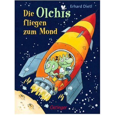 Oetinger Die Olchis fliegen zum Mond, Kinderbücher von Erhard Dietl Oetinger Die Olchis fliegen zum Mond, Kinderbücher von Erhard Dietl