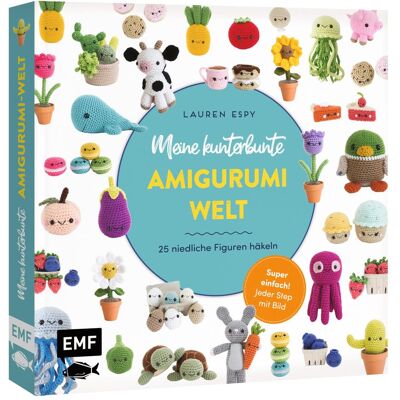 Edition Fischer Meine kunterbunte Amigurumi-Welt - 25 Figuren häkeln, Ratgeber von Lauren Espy, Katrin Korch Edition Fischer Meine kunterbunte Amigurumi-Welt - 25 Figuren häkeln, Ratgeber von Lauren Espy, Katrin Korch