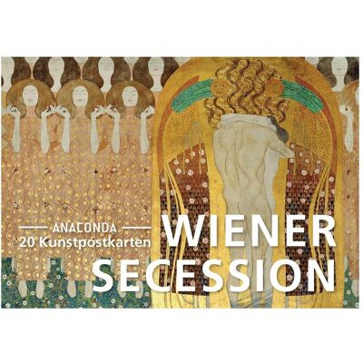Anaconda Grusskarte + Briefpapier, Postkarten-Set Wiener Secession (22 Stk.) Anaconda Grusskarte + Briefpapier, Postkarten-Set Wiener Secession (22 Stk.)