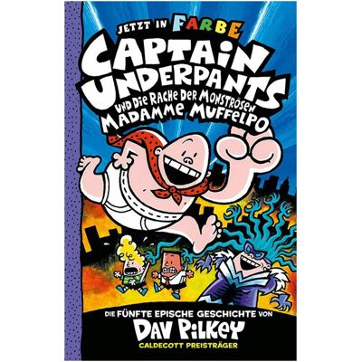 Adrian, Kinderbücher, Captain Underpants Band 5 - Captain Underpants und die Rache der monströsen Madamme Muffelp (Deutsch, Hardcover, Dav Pilkey) Adrian, Kinderbücher, Captain Underpants Band 5 - Captain Underpants und die Rache der monströsen Madamme Muffelp (Deutsch, Hardcover, Dav Pilkey)