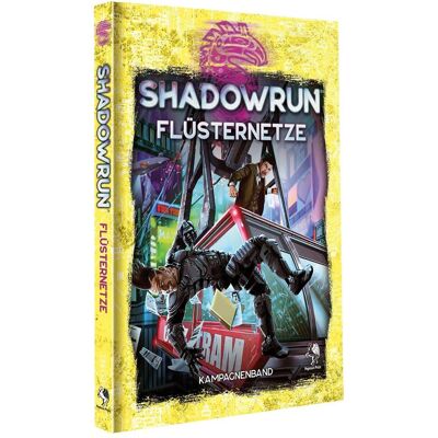 Pegasus Shadowrun: Flüsternetze (Hardcover), 168 Seiten (DE-Ausgabe), Ratgeber Pegasus Shadowrun: Flüsternetze (Hardcover), 168 Seiten (DE-Ausgabe), Ratgeber