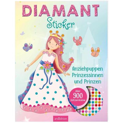 Ars Edition, Sticker, Diamantsticker Anziehpuppen – Prinzessinnen und Prinzen (900 Sticker) Ars Edition, Sticker, Diamantsticker Anziehpuppen – Prinzessinnen und Prinzen (900 Sticker)