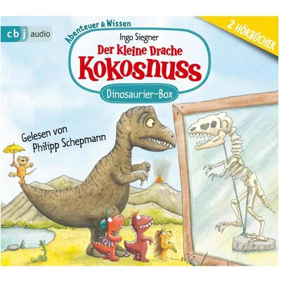 CBJ Der kleine Drache Kokosnuss – Abenteuer & Wissen - Dinosaurier, Hörbücher von Philipp Schepmann, Ingo Siegner CBJ Der kleine Drache Kokosnuss – Abenteuer & Wissen - Dinosaurier, Hörbücher von Philipp Schepmann, Ingo Siegner