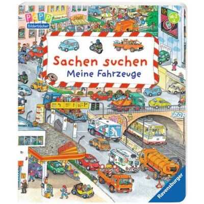 Ravensburger, Babybücher, Sachen suchen: Meine Fahrzeuge (Deutsch) Ravensburger, Babybücher, Sachen suchen: Meine Fahrzeuge (Deutsch)