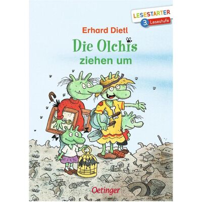 Oetinger Die Olchis ziehen um, Kinderbücher von Erhard Dietl Oetinger Die Olchis ziehen um, Kinderbücher von Erhard Dietl