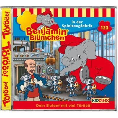 Kiddinx Folge 123:...In Der Spielzeugfabrik, Hörbücher Kiddinx Folge 123:...In Der Spielzeugfabrik, Hörbücher