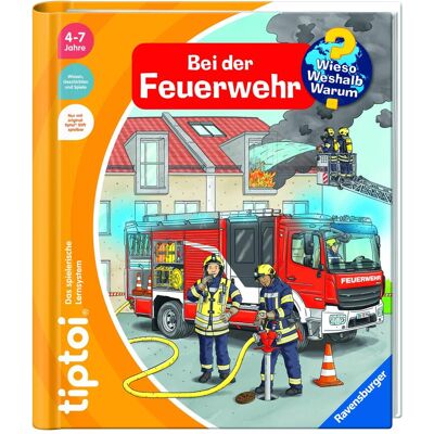 tiptoi Bei der Feuerwehr, Kinderbücher von Niklas Böwer, Daniela Flucht tiptoi Bei der Feuerwehr, Kinderbücher von Niklas Böwer, Daniela Flucht