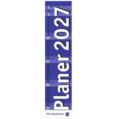Athesia, Kalender, Langplaner, blau 2027 Athesia, Kalender, Langplaner, blau 2027