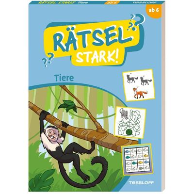 Tessloff Rätselstark. Tiere, Kinderbücher von Betty van Bonn Tessloff Rätselstark. Tiere, Kinderbücher von Betty van Bonn