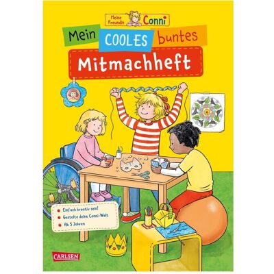 Carlsen Conni Gelbe Reihe (Beschäftigungsbuch): Mein cooles buntes Mitmachheft, Kinderbücher von Hanna Sörensen, Uli Velte Carlsen Conni Gelbe Reihe (Beschäftigungsbuch): Mein cooles buntes Mitmachheft, Kinderbücher von Hanna Sörensen, Uli Velte