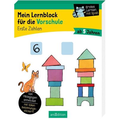 Ars Edition Mein Lernblock für die Vorschule - Erste Zahlen, Kinderbücher von Hannah Lang, Kai Schüttler Ars Edition Mein Lernblock für die Vorschule - Erste Zahlen, Kinderbücher von Hannah Lang, Kai Schüttler