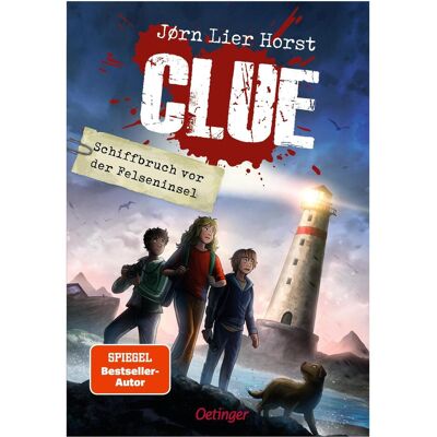 Oetinger CLUE 1. Schiffbruch vor der Felseninsel, Kinderbücher von Maike Dörries, Pascal Nöldner, Jørn Lier Horst Oetinger CLUE 1. Schiffbruch vor der Felseninsel, Kinderbücher von Maike Dörries, Pascal Nöldner, Jørn Lier Horst