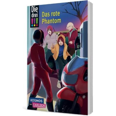 Carlsen Die drei DREI AUSRUFEZEICHEN - Das rote Phantom, Hörbücher von Maja von Vogel Carlsen Die drei DREI AUSRUFEZEICHEN - Das rote Phantom, Hörbücher von Maja von Vogel
