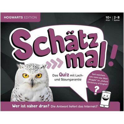 SMV Schätz mal! Hogwarts Edition (Deutsch, 2 - 8 Spieler) SMV Schätz mal! Hogwarts Edition (Deutsch, 2 - 8 Spieler)