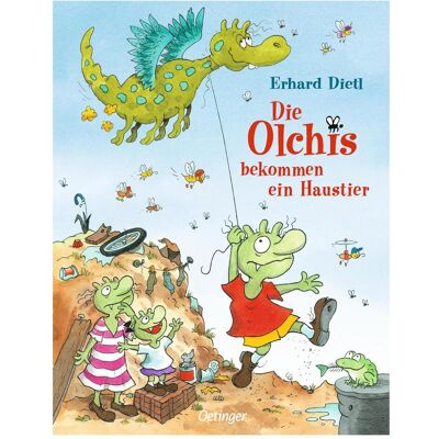 Oetinger Die Olchis bekommen ein Haustier, Kinderbücher von Erhard Dietl Oetinger Die Olchis bekommen ein Haustier, Kinderbücher von Erhard Dietl