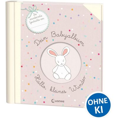 Loewe Verlag, Fotoalbum, Dein Babyalbum - Hallo, kleines Wunder (25.50 x 23.50 cm) Loewe Verlag, Fotoalbum, Dein Babyalbum - Hallo, kleines Wunder (25.50 x 23.50 cm)