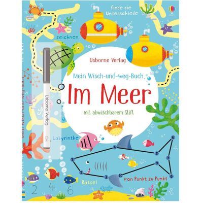 Usborne Publishing Mein Wisch-und-weg-Buch: Im Meer, Kinderbücher von Kirsteen Robson Usborne Publishing Mein Wisch-und-weg-Buch: Im Meer, Kinderbücher von Kirsteen Robson