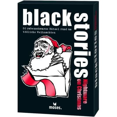 Moses MOS00644 - Black Stories - Nightmare on Christmas, Kartenspiel, ab 2 Spieler (DE-Ausgabe) (Deutsch, 2 - 14 Spieler) Moses MOS00644 - Black Stories - Nightmare on Christmas, Kartenspiel, ab 2 Spieler (DE-Ausgabe) (Deutsch, 2 - 14 Spieler)