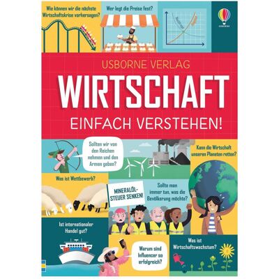 Usborne Publishing Wirtschaft - einfach verstehen!, Kinderbücher von Federico Mariani, Andrew Prentice Usborne Publishing Wirtschaft - einfach verstehen!, Kinderbücher von Federico Mariani, Andrew Prentice