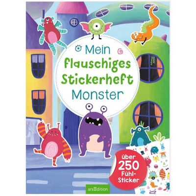 Ars Edition, Sticker, Mein flauschiges Stickerheft Monster (250 Sticker) Ars Edition, Sticker, Mein flauschiges Stickerheft Monster (250 Sticker)