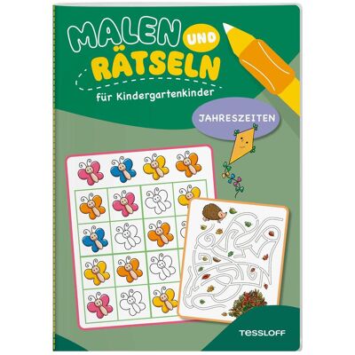 Tessloff Malen und Rätseln für Kindergartenkinder. Jahreszeiten Tessloff Malen und Rätseln für Kindergartenkinder. Jahreszeiten