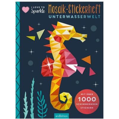 Ars Edition, Kinderbücher, Stickerbuch - Love to Sparkle (Unterwasser) (Deutsch, Softcover) Ars Edition, Kinderbücher, Stickerbuch - Love to Sparkle (Unterwasser) (Deutsch, Softcover)