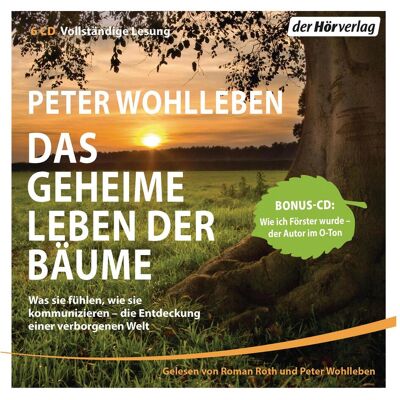 Edel Das geheime Leben der Bäume, Hörbücher von Peter Wohlleben, Roman Roth Edel Das geheime Leben der Bäume, Hörbücher von Peter Wohlleben, Roman Roth