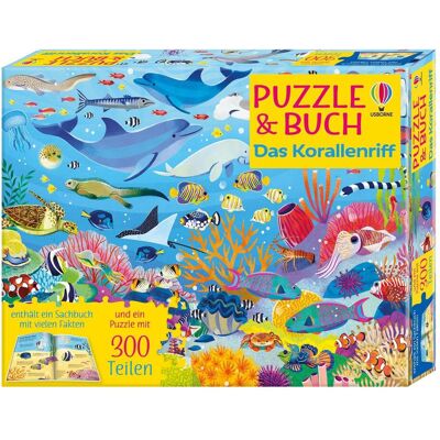 Usborne Publishing Puzzle & Buch: Das Korallenriff (300 Teile) Usborne Publishing Puzzle & Buch: Das Korallenriff (300 Teile)