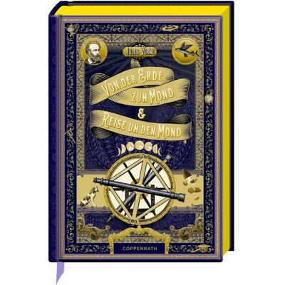 Coppenrath Von der Erde zum Mond / Reise um den Mond, Belletristik von Jules Verne, Albert Bartel Coppenrath Von der Erde zum Mond / Reise um den Mond, Belletristik von Jules Verne, Albert Bartel