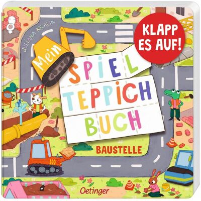 Oetinger, Spielteppich + Spielmatte, Mein Spielteppich-Buch. Baustelle (80 x 60 cm) Oetinger, Spielteppich + Spielmatte, Mein Spielteppich-Buch. Baustelle (80 x 60 cm)