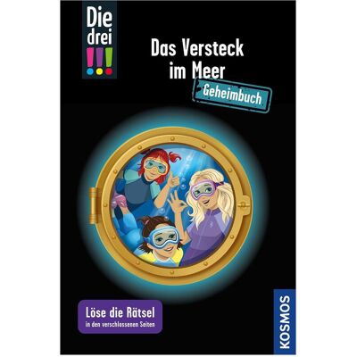 Kosmos Die drei!!!!, Das Versteck im Meer, Kinderbücher von Anne Scheller Kosmos Die drei!!!!, Das Versteck im Meer, Kinderbücher von Anne Scheller