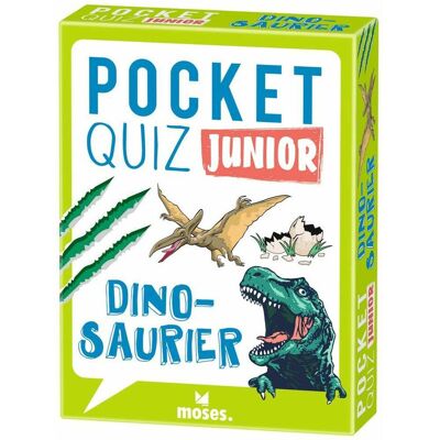 Moses Pocket Quiz junior Dinosaurier (Deutsch, 1 - 4 Spieler) Moses Pocket Quiz junior Dinosaurier (Deutsch, 1 - 4 Spieler)