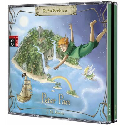 CBJ Peter Pan, Hörbücher von Adelheid Dormagen, Rufus Beck, J. M. Barrie CBJ Peter Pan, Hörbücher von Adelheid Dormagen, Rufus Beck, J. M. Barrie