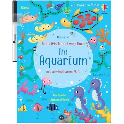Usborne Publishing Mein Wisch-und-weg-Buch: Im Aquarium, Kinderbücher von Kirsteen Robson Usborne Publishing Mein Wisch-und-weg-Buch: Im Aquarium, Kinderbücher von Kirsteen Robson