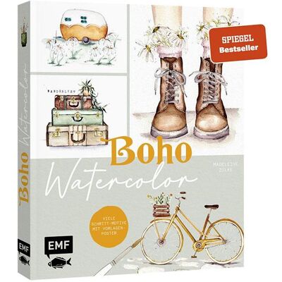 Edition Fischer Boho Watercolor, Ratgeber von Madeleine Zülke Edition Fischer Boho Watercolor, Ratgeber von Madeleine Zülke